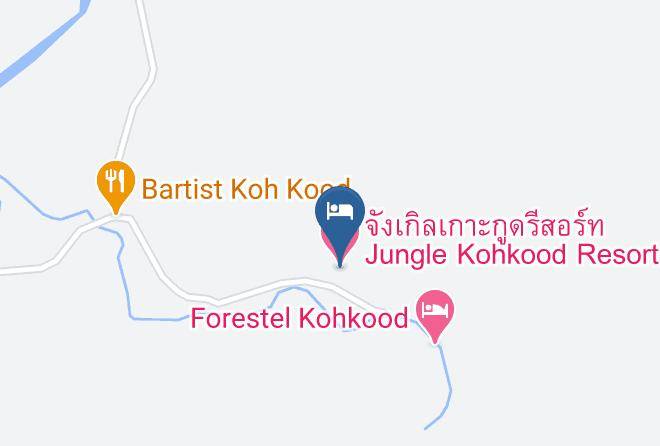 Amphoe Ko Kut - Jungle Kohkood Resort Maps
