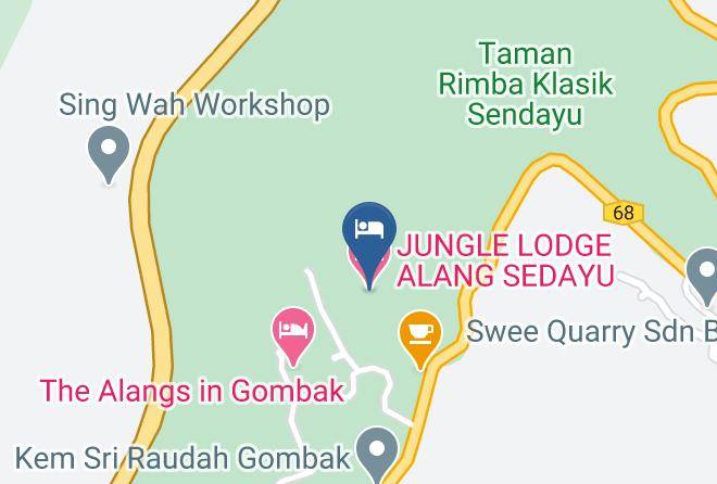 Gombak - Jungle Lodge Alang Sedayu Maps