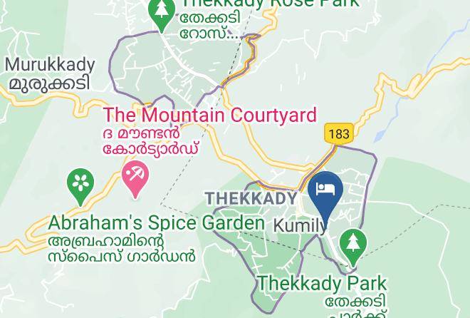 Peerumade - Jungle Park Resorts Thekkady Maps