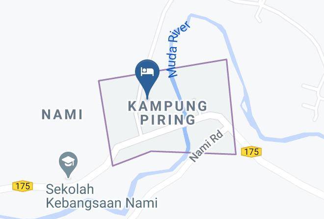 Padang Terap District - Jungle Resort Maps