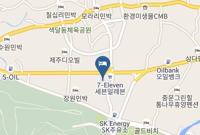 Seogwiposi - Jungmun Beach Hotel Maps