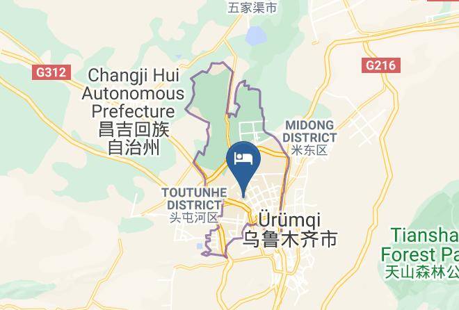 Urumqi - Junhao Hotel Maps