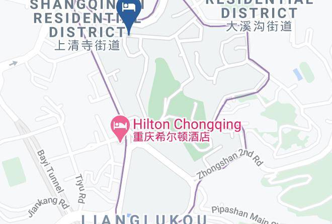 Yuzhong District - Junhui Hotel Maps