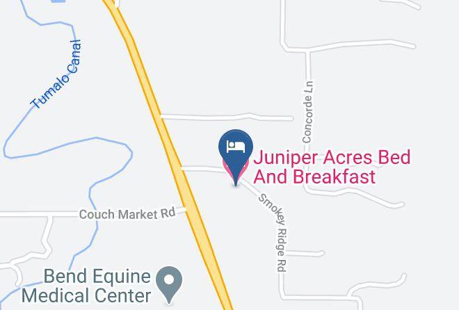 Deschutes - Juniper Acres Bed And Breakfast Maps