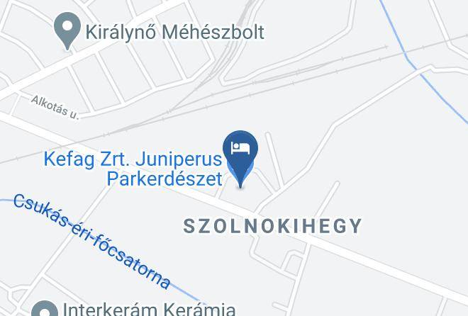 Kecskemet - Juniperus Park Hotel Maps