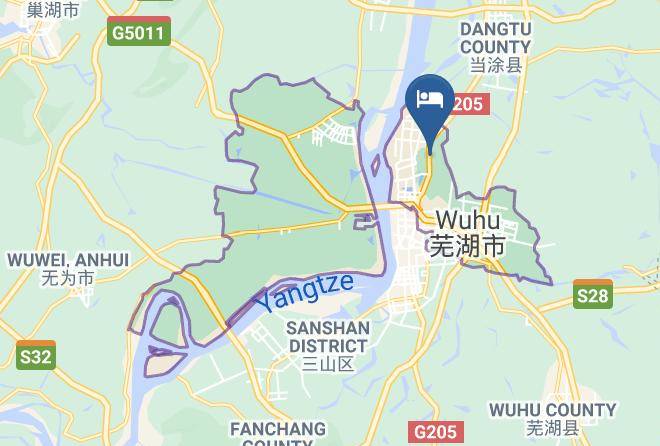 Wuhu - Junlai Hotel Wuhu Maps