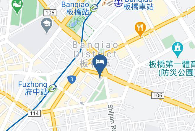 Banqiao District Fuzhong Shopping Area - Junli Hotel Maps