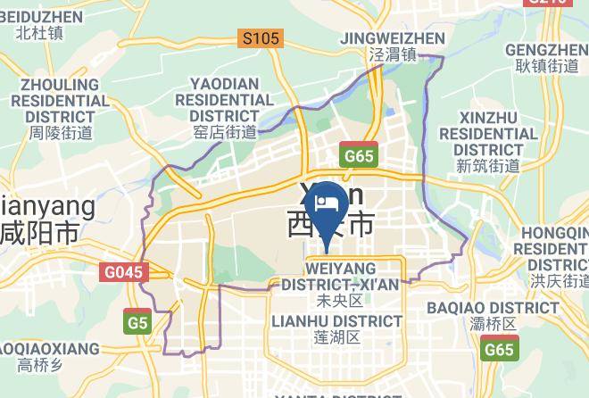 Xi An - Junlin Hotspring Hotel Maps