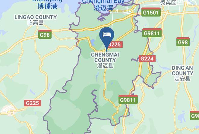 Chengmai County - Junqun Jinma Business Hotel Maps