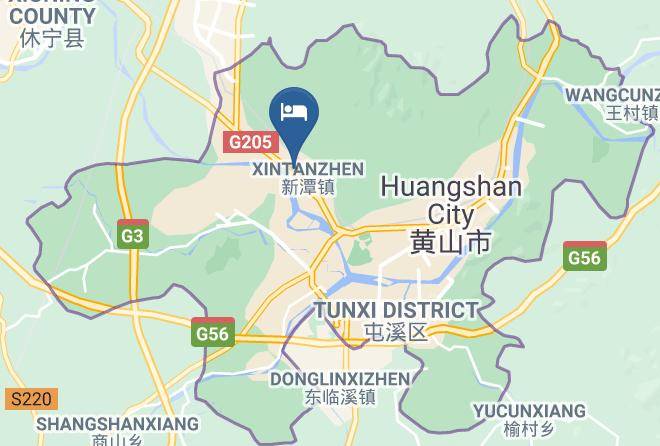 Huangshan - Junrui Baihe Hotel Maps
