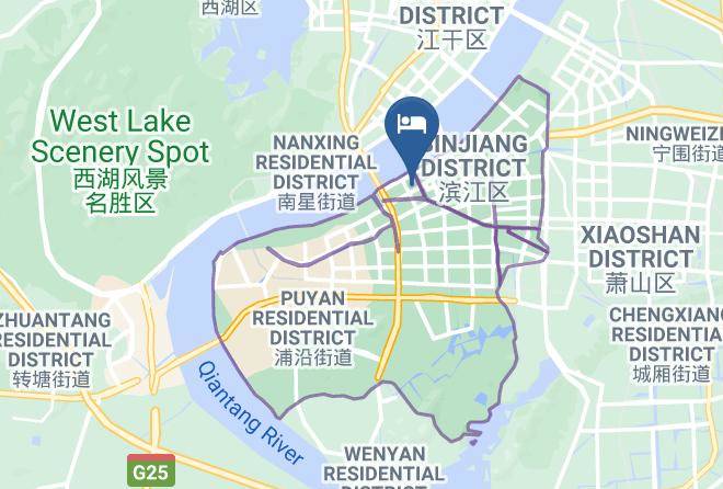 Hangzhou - Juntels Binjiang Hangzhou Maps