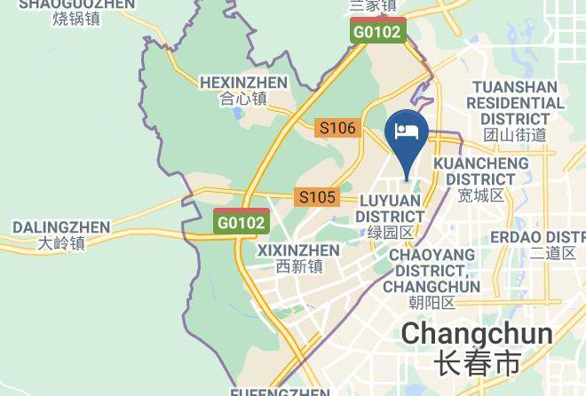 Changchun - Junwo Hotel Maps