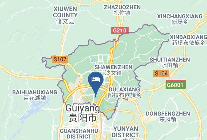 Guiyang - Junxiang Express Hotel Guiyang Maps