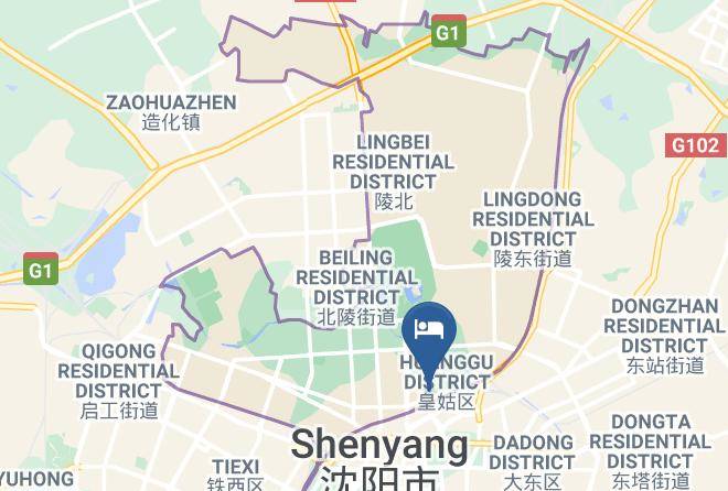 Shenyang - Junyi Boutique Hotel Maps