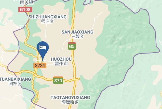 Linfen - Junyi Hotel Shanxi Linfen Huozhou Railway Station Maps