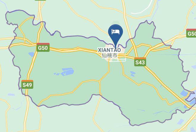 Xiantao - Junyi Hotel Maps