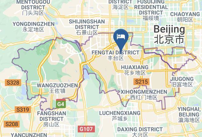 Fengtai District - Junyi Runhua Hotel South Gate Maps