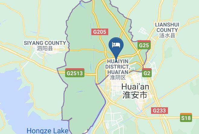 Huaian - Junyi Select Hotel Maps