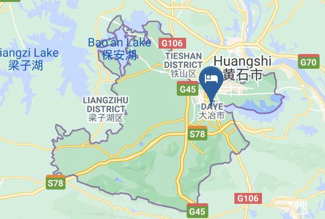 Huangshi - Junyi Select Hotel Maps
