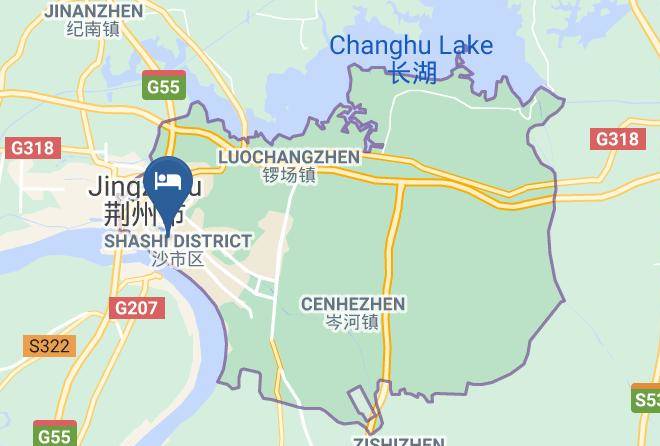Jingzhou - Junyue Hotel Maps