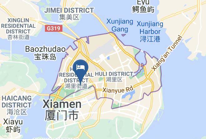 Xiamen - Junyuehao Hotel Maps