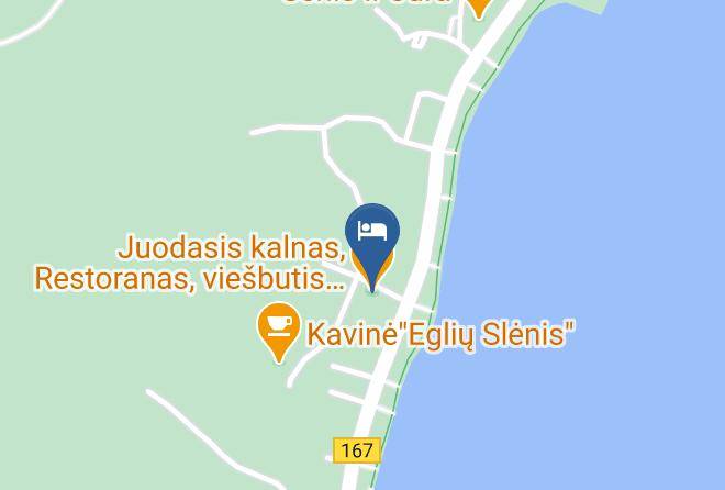 Neringa - Juodasis Kalnas Viesbutis Lotas Maps