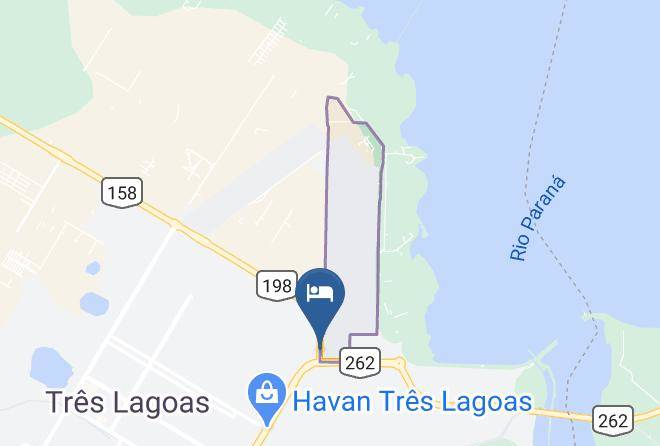 Tres Lagoas - Jupia Business Hotel Maps