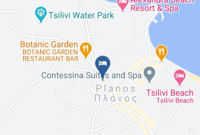Zakinthos - Jupiter Hotel Maps