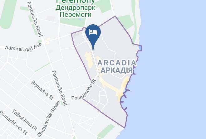 Odesa - Jupiter Hotel Maps