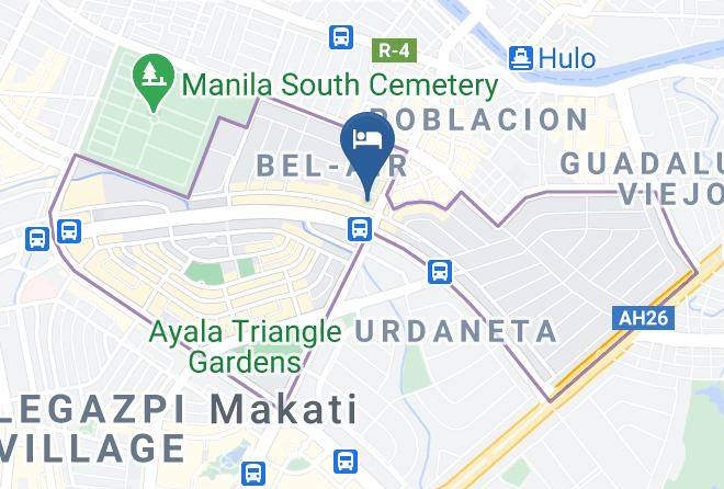 Metro Manila - Jupiter Suites Makati Maps