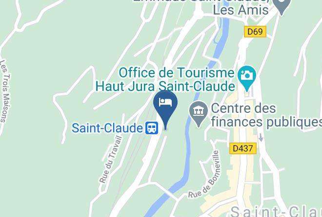Jura - Restaurant Le Panoramic Maps