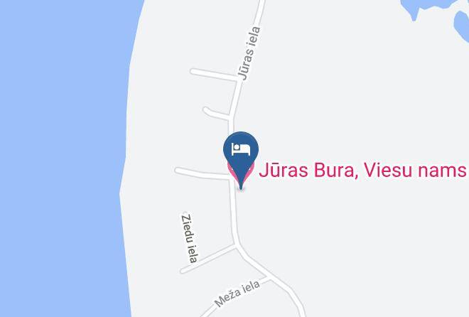 Liepupe - Juras Bura Viesu Nams Maps