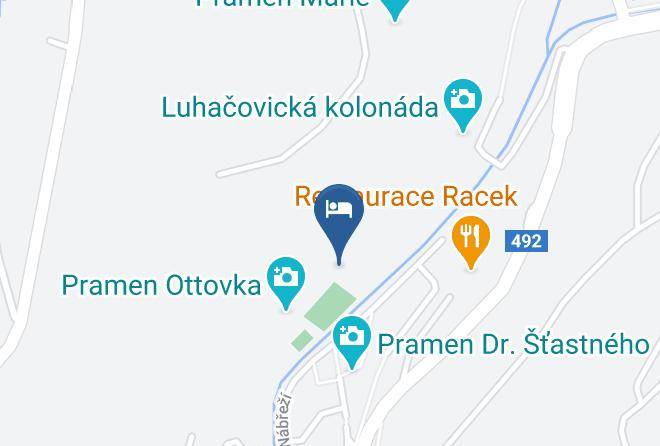 Luhacovice - Pod Lipami Superior Maps