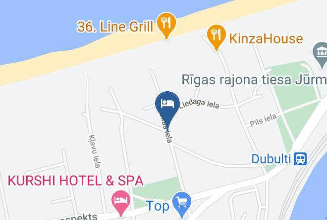 Jurmala - Jurmala Beach Maps