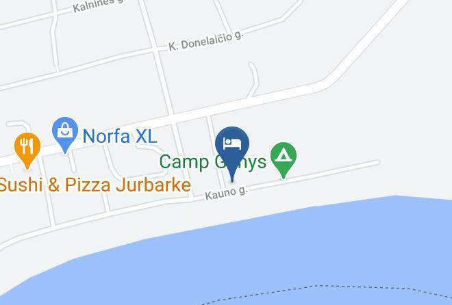 Jurodis K Vancienes Kaimo Turizmo Sodyba Map