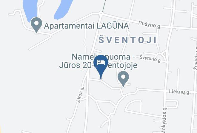 Nameliai Sventojoje Zibu Map