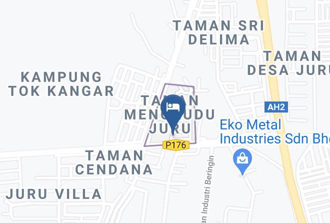 Simpang Ampat - Juru Hotel Maps