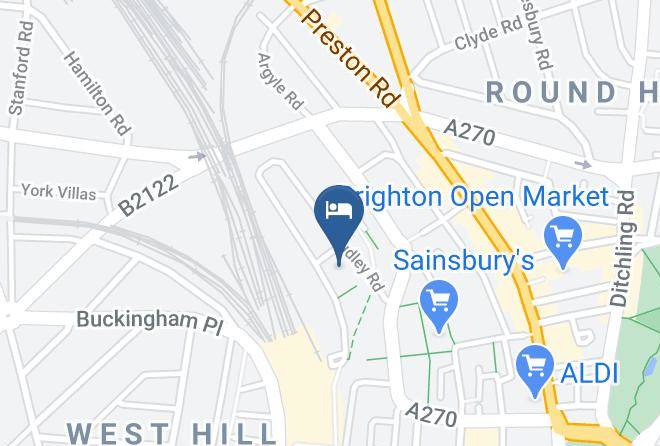 Brighton And Hove - Jurys Inn Brighton Maps