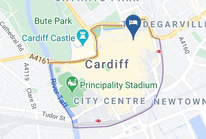 Cardiff - Jurys Inn Cardiff Maps