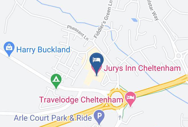 Glos - Jurys Inn Cheltenham Maps