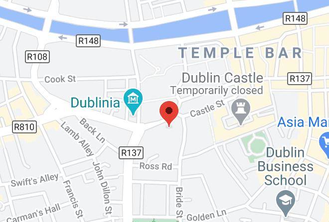 Dublin - Jurys Inn Christchurch Dublin Maps