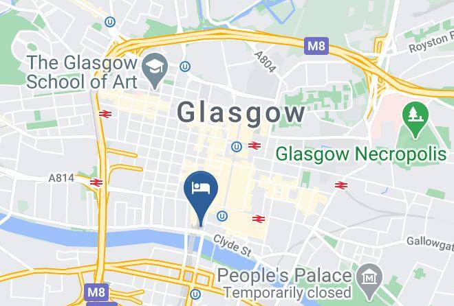 Glasgow City - Jurys Inn Glasgow Hotel Maps