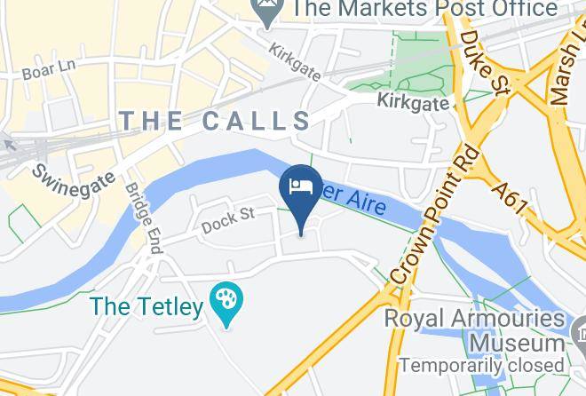 Leeds - Jurys Inn Leeds Maps