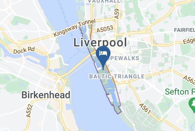Liverpool - Jurys Inn Liverpool Maps