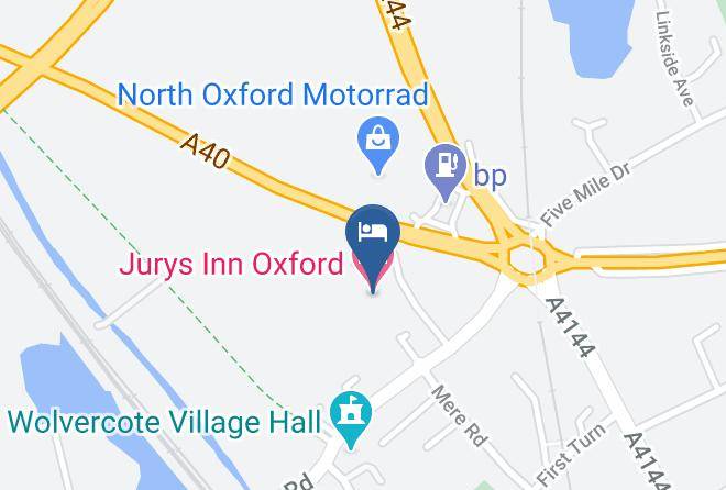 Oxon - Jurys Inn Oxford Maps