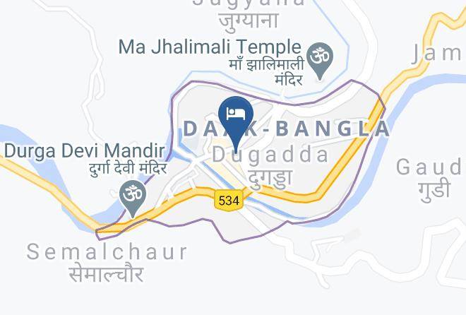 Kotdwara - Jusgar Bridge Maps