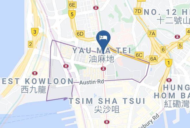 Kowloon - Just Hotel Jordan Maps