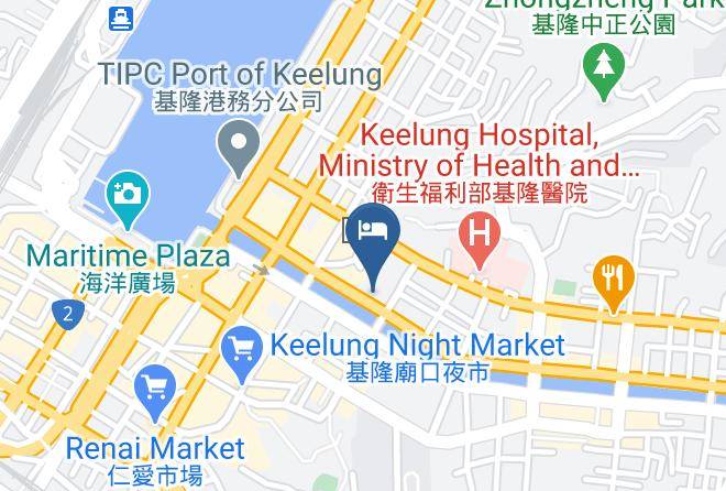 Just Live Inn Mapa - Taiwan - Keelung City