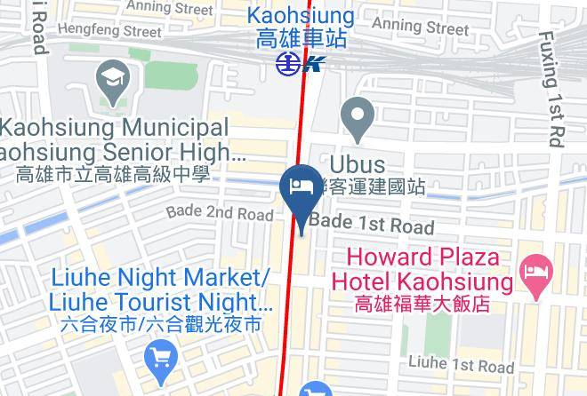 Just Sleep Kaohsiung Station Map