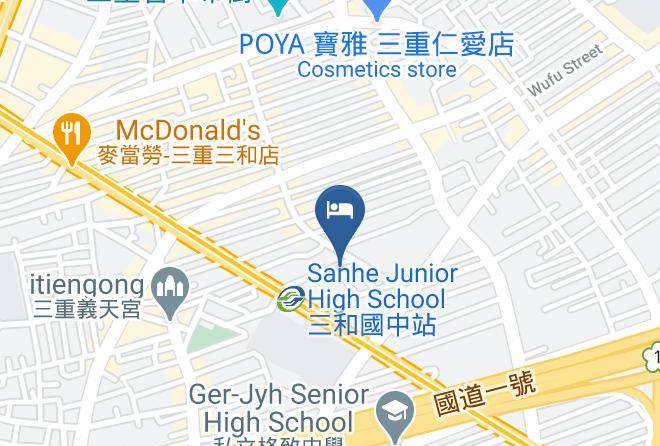 Sanchong District - Just Sleep Taipei Sanchong Maps